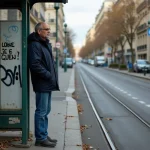 Homme d'âge moyen dans le 9e arrondissement de Mille